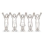 group-children-holding-hands-cartoon-vector-24933057